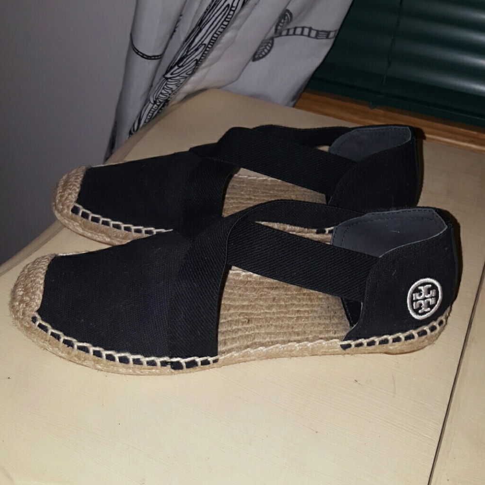 Tory Burch black espadrilles 7